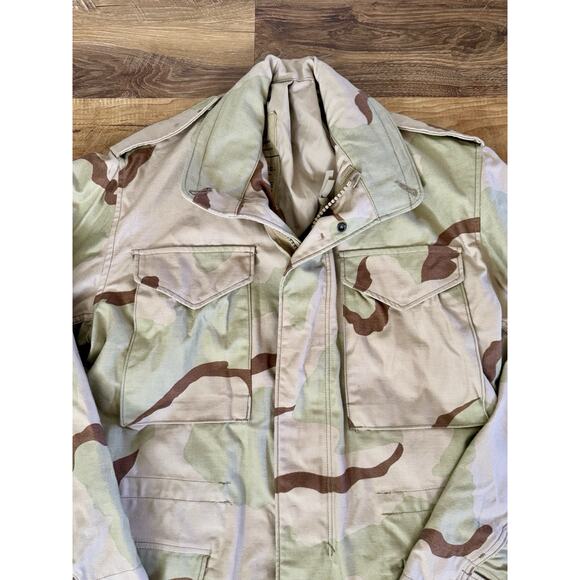 US ARMY‎ Centre MFG. Small Regular Desert Camo Cold Weather Field Coat/Jacket - Picture 4 of 8